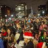 Photos, Videos: Christmas Eve Caroling In Washington Square Park